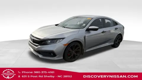 Silver 2020 Honda Civic Sport for sale in Shelby, NC