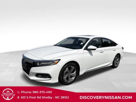 White 2019 Honda Accord EX for sale in Shelby, NC
