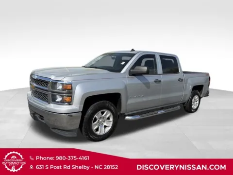 Silver 2014 Chevrolet Silverado 1500 LT for sale in Shelby, NC