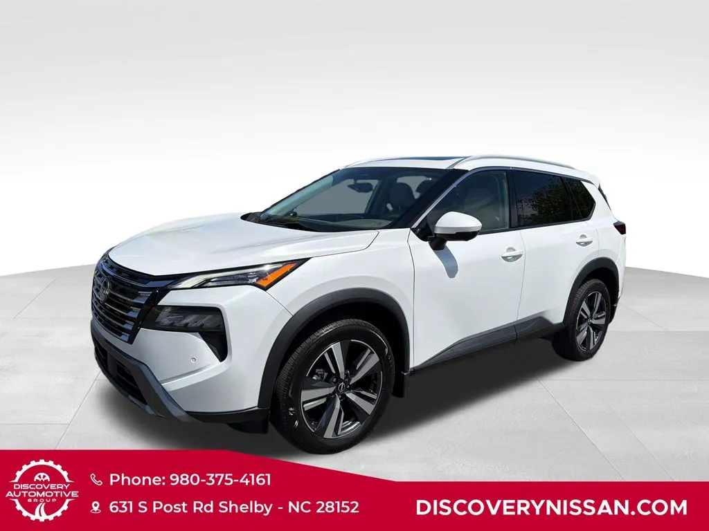 White 2024 Nissan Rogue SL for sale in Shelby, NC