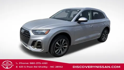 Silver 2022 Audi Q5 45 S line Premium for sale in Shelby, NC