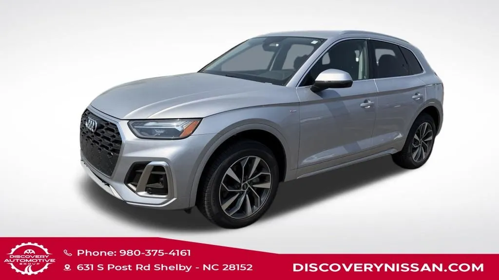 Silver 2022 Audi Q5 45 S line Premium for sale in Shelby, NC
