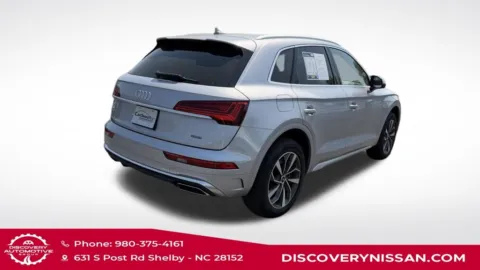 Another view of 2022 Audi Q5 45 S line Premium for sale in Shelby, NC at Discovery Nissan