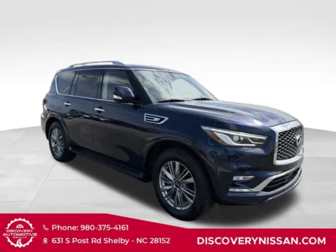 More photos of 2021 INFINITI QX80 LUXE at Discovery Nissan, NC