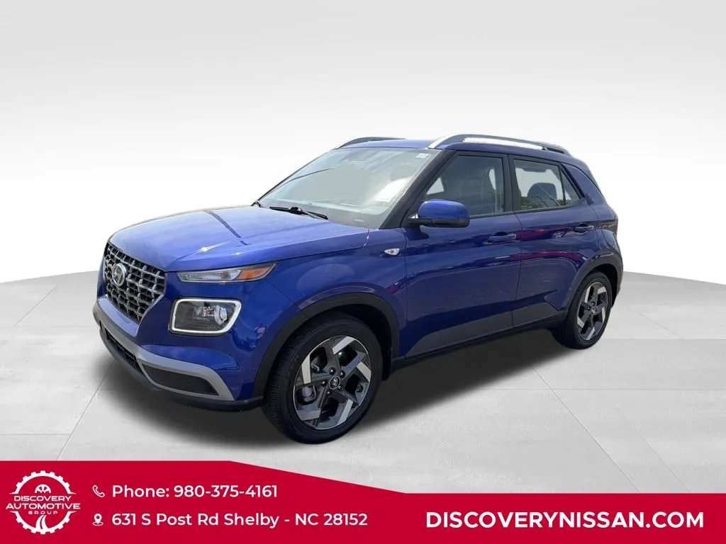 Blue 2023 Hyundai Venue Limited for sale in Shelby, NC