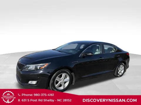 Black 2015 Kia Optima LX for sale in Shelby, NC