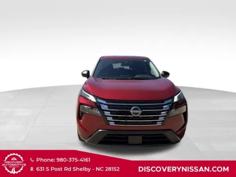 Photos of 2025 Nissan Rogue S for sale in Shelby, NC at Discovery Nissan