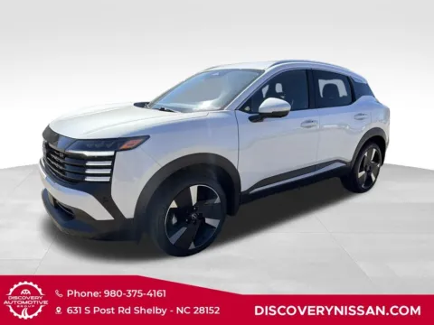 White 2025 Nissan Kicks SR for sale in Shelby, NC