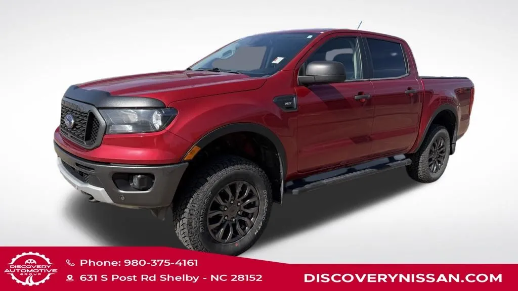 Red 2021 Ford Ranger XLT for sale in Shelby, NC