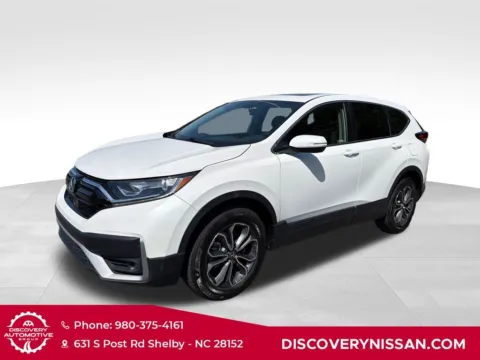 White 2021 Honda CR-V EX for sale in Shelby, NC