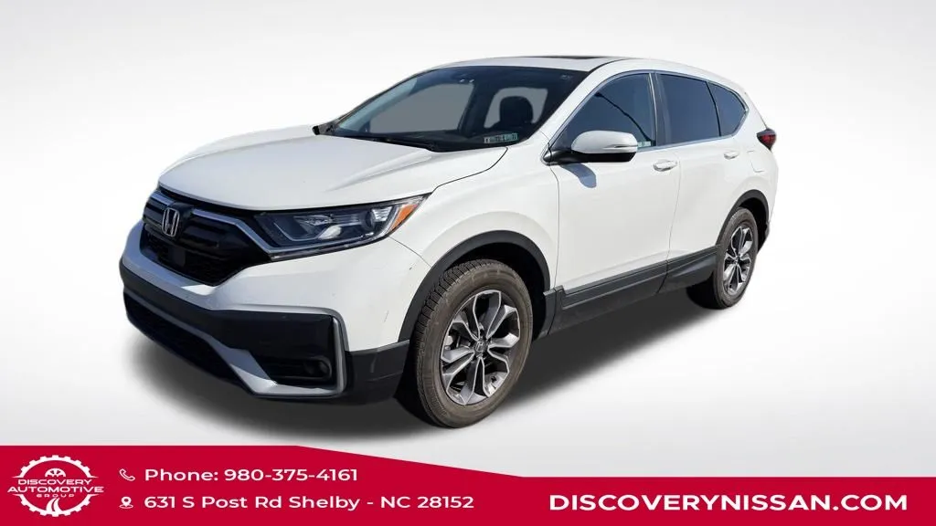 White 2021 Honda CR-V EX for sale in Shelby, NC