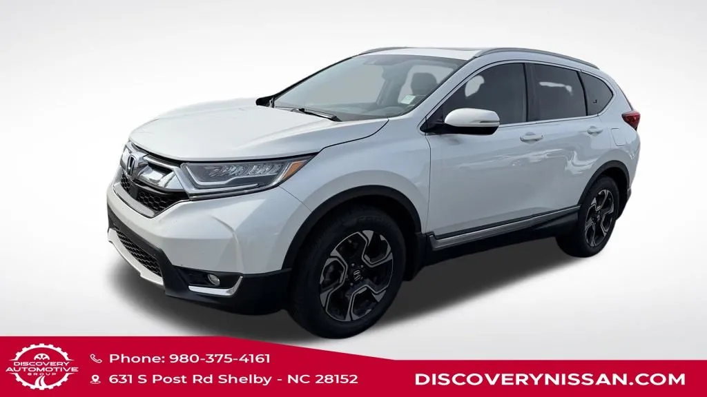White 2018 Honda CR-V Touring for sale in Shelby, NC