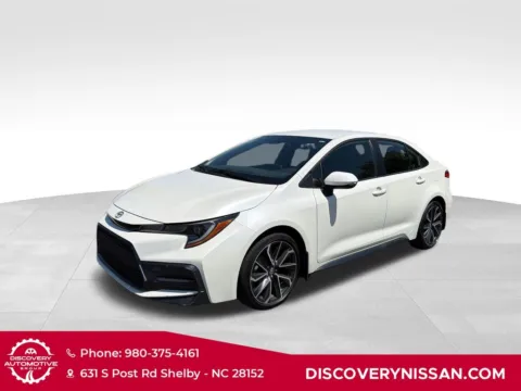 White 2021 Toyota Corolla SE for sale in Shelby, NC