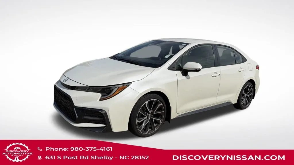 White 2021 Toyota Corolla SE for sale in Shelby, NC