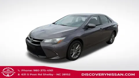 Gray 2017 Toyota Camry SE for sale in Shelby, NC