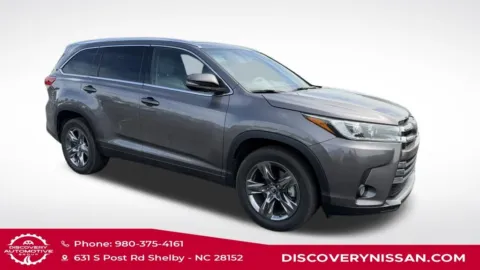 Photos of 2018 Toyota Highlander Limited Platinum for sale in Shelby, NC at Discovery Nissan