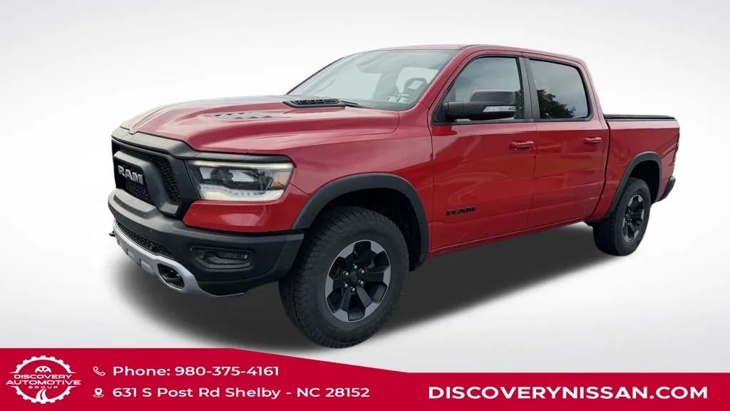 Red 2019 Ram 1500 Rebel for sale in Shelby, NC