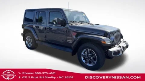 Photos of 2019 Jeep Wrangler Unlimited Sahara for sale in Shelby, NC at Discovery Nissan