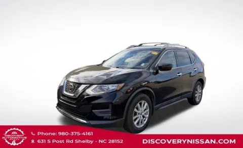Black 2018 Nissan Rogue SV for sale in Shelby, NC