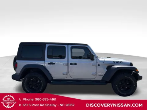 More photos of 2021 Jeep Wrangler Unlimited Sport at Discovery Nissan, NC