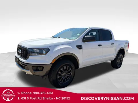 White 2019 Ford Ranger XLT for sale in Shelby, NC
