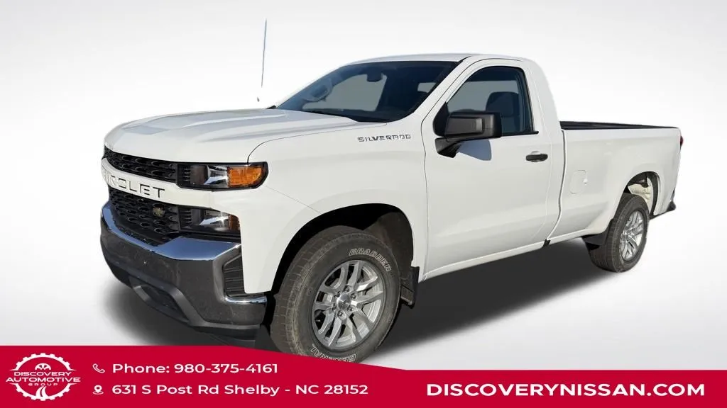 White 2021 Chevrolet Silverado 1500 WT for sale in Shelby, NC