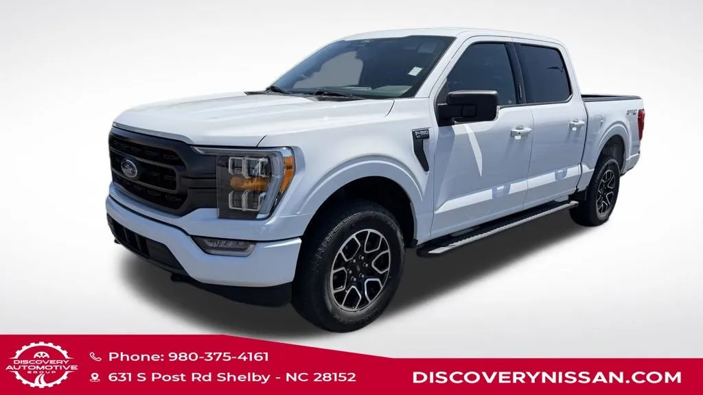 White 2022 Ford F-150 XLT for sale in Shelby, NC