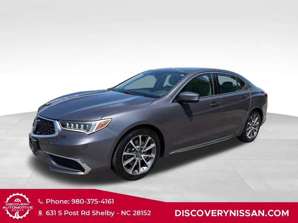 Gray 2018 Acura TLX 3.5L V6 for sale in Shelby, NC