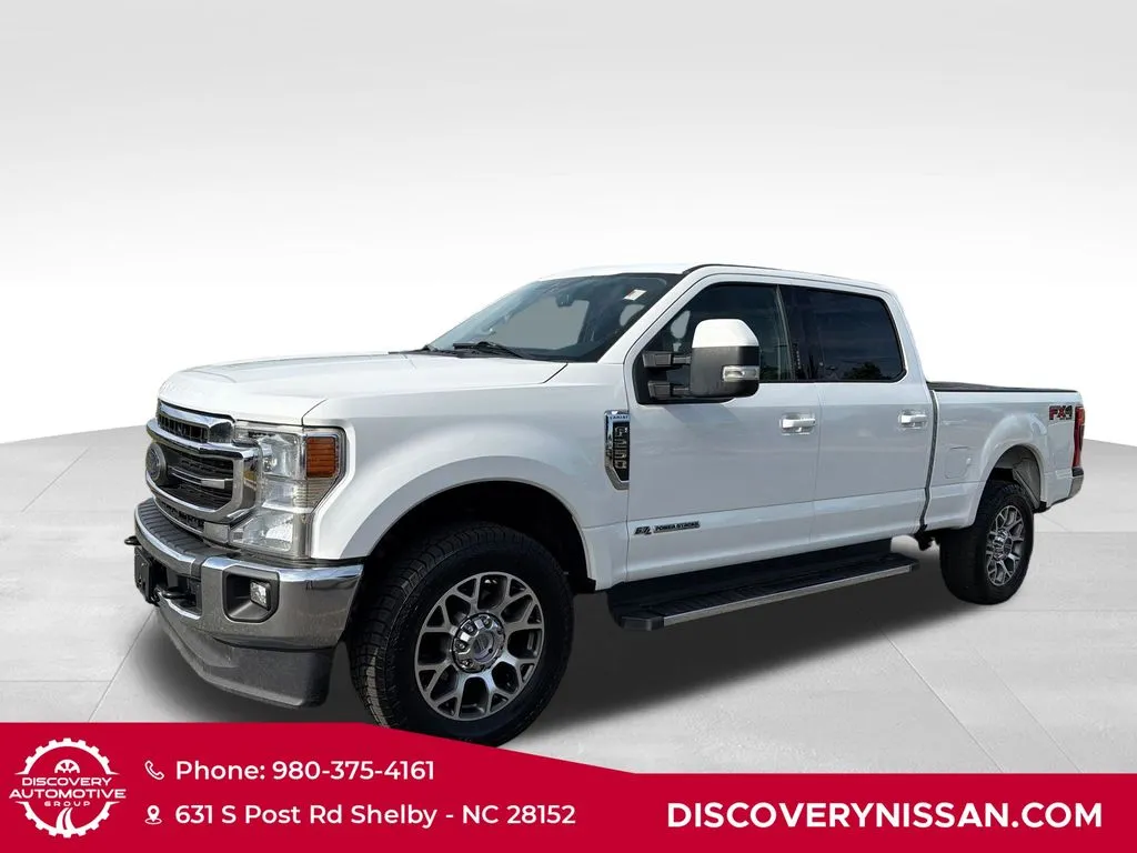 White 2021 Ford F-250SD Lariat for sale in Shelby, NC
