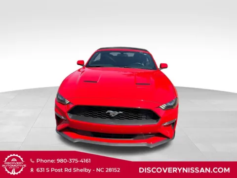 Photos of 2018 Ford Mustang EcoBoost Premium for sale in Shelby, NC at Discovery Nissan