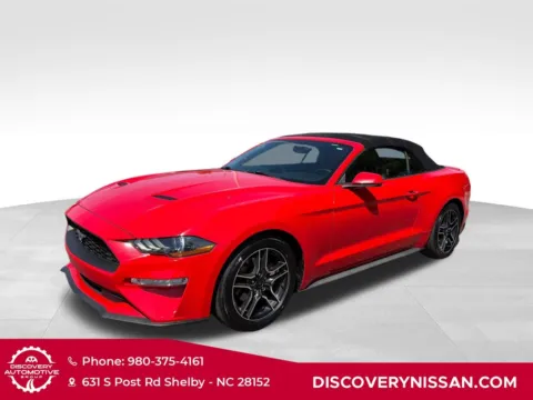 Red 2018 Ford Mustang EcoBoost Premium for sale in Shelby, NC