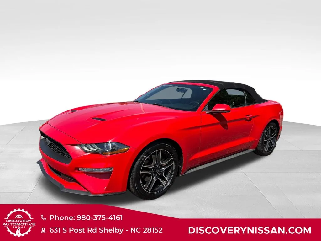 Red 2018 Ford Mustang EcoBoost Premium for sale in Shelby, NC
