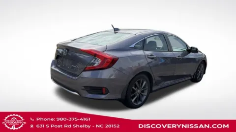 Another view of 2020 Honda Civic EX for sale in Shelby, NC at Discovery Nissan