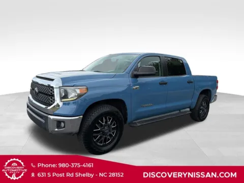 Blue 2019 Toyota Tundra SR5 for sale in Shelby, NC