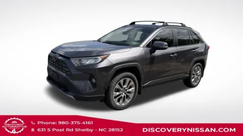 Gray 2021 Toyota RAV4 Limited for sale in Shelby, NC