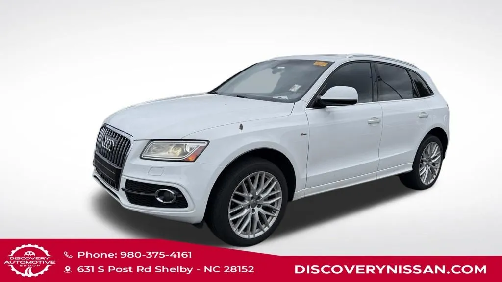 White 2017 Audi Q5 2.0T Premium Plus for sale in Shelby, NC