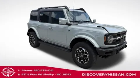 Photos of 2022 Ford Bronco Outer Banks for sale in Shelby, NC at Discovery Nissan
