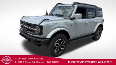Gray 2022 Ford Bronco Outer Banks for sale in Shelby, NC