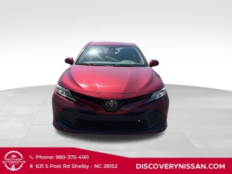 Photos of 2020 Toyota Camry LE for sale in Shelby, NC at Discovery Nissan