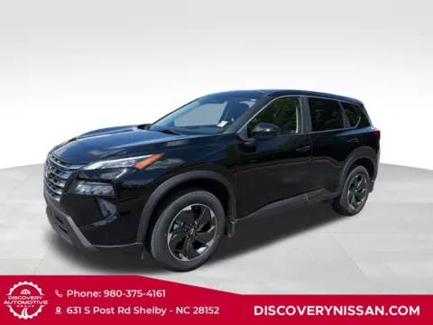 Black 2024 Nissan Rogue SV for sale in Shelby, NC