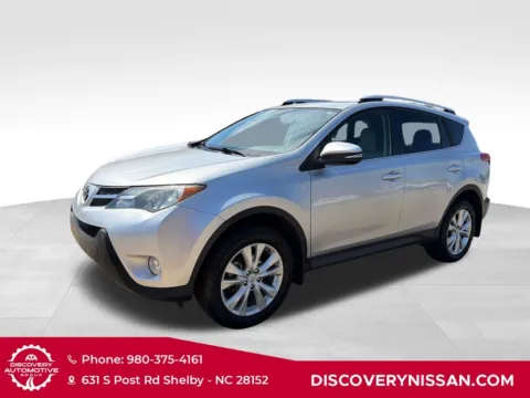 Silver 2015 Toyota RAV4 Limited for sale in Shelby, NC
