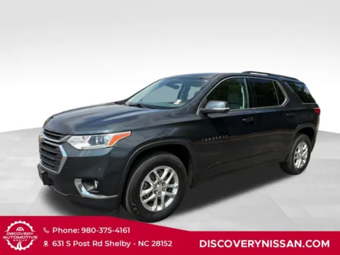 Gray 2021 Chevrolet Traverse LT for sale in Shelby, NC