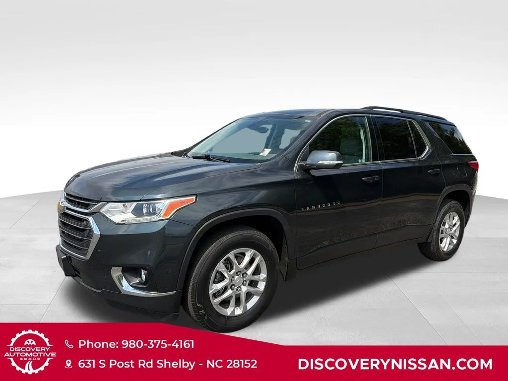 Gray 2021 Chevrolet Traverse LT for sale in Shelby, NC