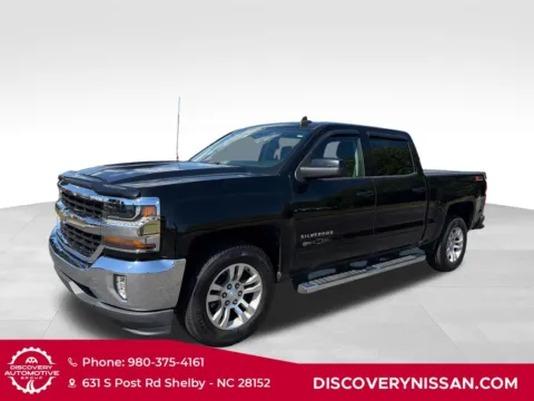 Black 2017 Chevrolet Silverado 1500 LT for sale in Shelby, NC