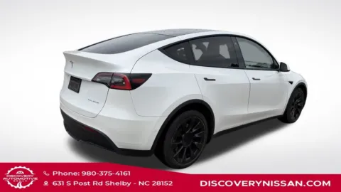 Another view of 2021 Tesla Model Y Long Range for sale in Shelby, NC at Discovery Nissan