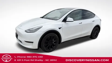 White 2021 Tesla Model Y Long Range for sale in Shelby, NC