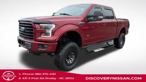 Red 2015 Ford F-150 XLT for sale in Shelby, NC