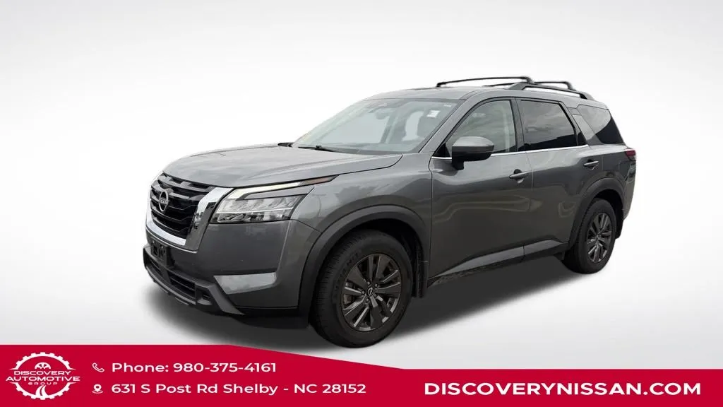 Gray 2022 Nissan Pathfinder SV for sale in Shelby, NC