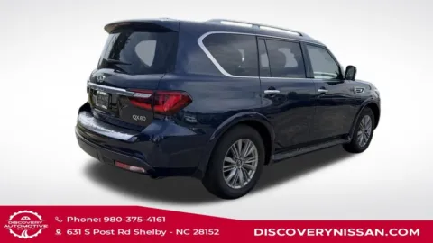 Another view of 2024 INFINITI QX80 LUXE for sale in Shelby, NC at Discovery Nissan