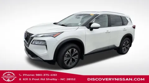 White 2023 Nissan Rogue SV for sale in Shelby, NC